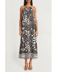 The Good Journey - Keyhole Maxi Sundress - Lyst