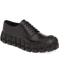 prada lug sole derby shoes