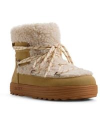 Roxy - Hot Cocoa Faux Shearling Boot - Lyst