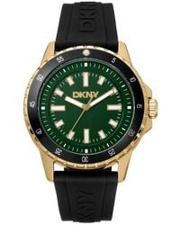 DKNY - Sport Silicone Strap Watch, 43Mm - Lyst
