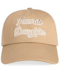 FAVORITE DAUGHTER - The Script Logo Baseball Cap - Lyst