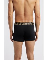 Versace - 2-Pack Greca Border Stretch Cotton Boxer Briefs - Lyst