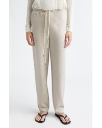 Partow - Mott Linen Blend Drawstring Pants - Lyst