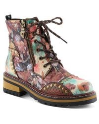 Spring Step - Rugup Lace-Up Boot - Lyst