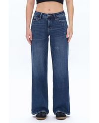 Bayeas - Low Rise Wide Leg Jeans - Lyst
