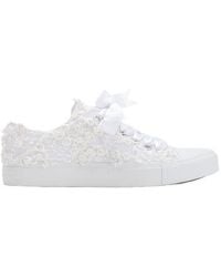 Forever & Always Shoes - Bailey Lace Bridal Sneakers - Lyst