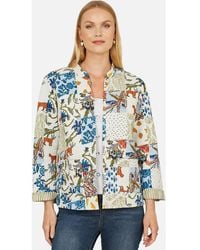Yumi' - Indian Patchwork Reversible Jacket - Lyst