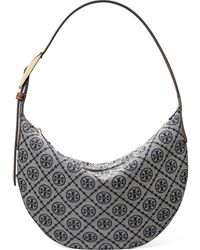 Tory Burch - Small T Monogram Jacquard Balloon Bag - Lyst
