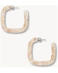 Machete - Midi Square Hoops - Lyst