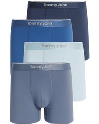 Tommy John - Micro Stretch 4-Pack 4-Inch Boxer Briefs - Lyst