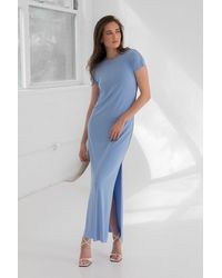 KADA - The Cupro Infinity Tee Maxi Dress - Lyst