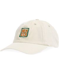 Drake's - Embroidered Logo Corduroy Baseball Cap - Lyst