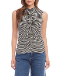 Fifteen Twenty - Center Ruched Tank At Nordstrom - Lyst