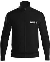 BOSS - Ease Track Jacket - Lyst