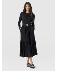 Saint + Sofia - Greenwich Dress Long Sleeve - Lyst