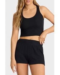 Commando - Better Than Basic Racerback Crop Rib Tank - Lyst