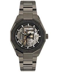 Ferragamo - Edge Skeleton Automatic Bracelet Watch, 42Mm - Lyst