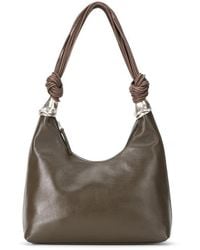 STAUD - Cuff Leather Shoulder Bag - Lyst