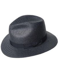 Bailey - Curtis Straw Fedora - Lyst