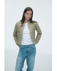 H&M - Quilted Jacket - Lyst