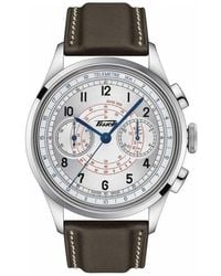 Tissot - Telemeter 1938 Chronograph Leather Strap Watch, 42Mm - Lyst
