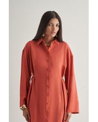 Mizalle - Side-Tie Tunic - Lyst
