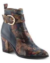 Spring Step - Rosa Leather Bootie - Lyst