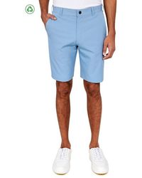 Con.struct - Regular Fit Solid Recycled Performance Flat Front Golf Shorts - Lyst