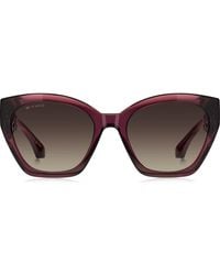 Etro - 55Mm Rectangular Cat Eye Sunglasses - Lyst