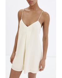 Mango - Open Back Straight Jumpsuit - Lyst