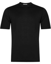 John Smedley - Lorca Crewneck T-shirt - Lyst