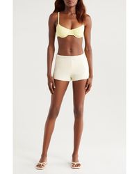 Solid & Striped - The Celeste Cotton Knit Cover-Up Shorts - Lyst