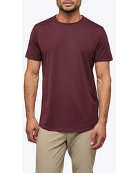 Cuts - Ao Curve Hem Cotton Blend T-Shirt - Lyst