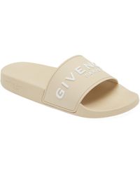 Givenchy - Logo Slide Sandal - Lyst