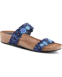 AZURA BY SPRING STEP - Bahama Embellished Slide Sandal - Lyst