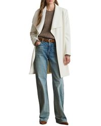 Ralph Lauren - Drape Front Crepe Jacket - Lyst
