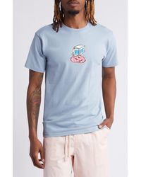 Vans - Spilled Warp Cotton Graphic T-shirt - Lyst