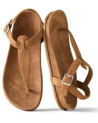 Haven Well Within - Suede Thong Sandals - Lyst