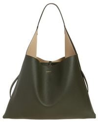 REE PROJECTS - Large Clare Pebbled Leather Tote - Lyst