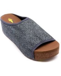 Volatile - Festina Platform Slide Sandal - Lyst
