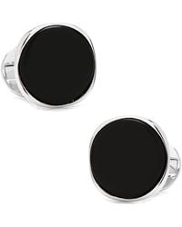 Cufflinks Inc. - Stone Inlay Round Cuff Links - Lyst