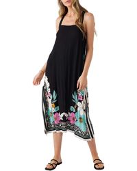 O'neill Sportswear - Spencer Abbie Floral Cover-up Dress - Lyst
