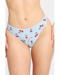 Savage x Fenty - Stretch Cotton Essentials Thong - Lyst