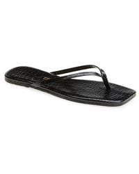 TKEES - Lily Square Toe Flip Flop - Lyst