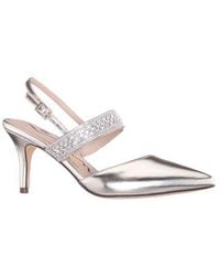 Nina - Trista Pointed Toe Slingback Pump - Lyst