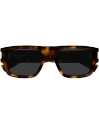 Saint Laurent - 54mm Square Sunglasses - Lyst