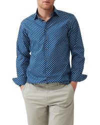 Rodd & Gunn - Glencoe Sports Fit Dot Print Button-up Shirt - Lyst
