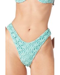 CAPITTANA - Savanah Floral Crochet Bikini Bottoms - Lyst