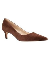 Pelle Moda - Aeri Pointed Toe Kitten Heel Pump - Lyst