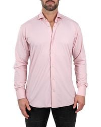Maceoo - Einstein Stretchblotter Button-Up Shirt - Lyst